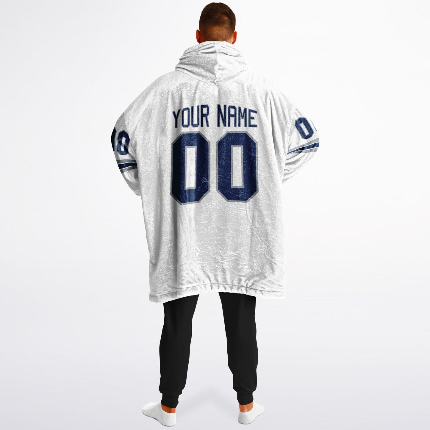 Blue/White/Gray Superfan Reversible