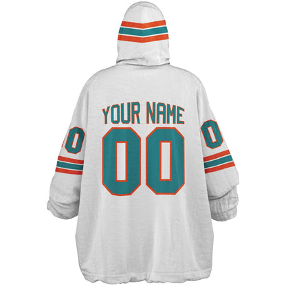 Aqua/Orange/White Superfan Reversible