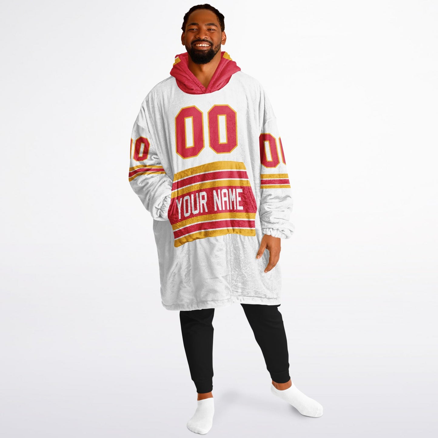 Red/Gold/White Superfan Reversible