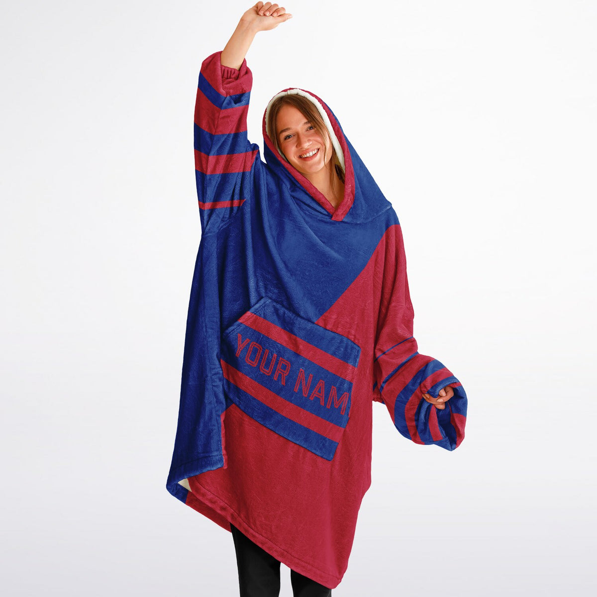 Blue & Red Split Decision