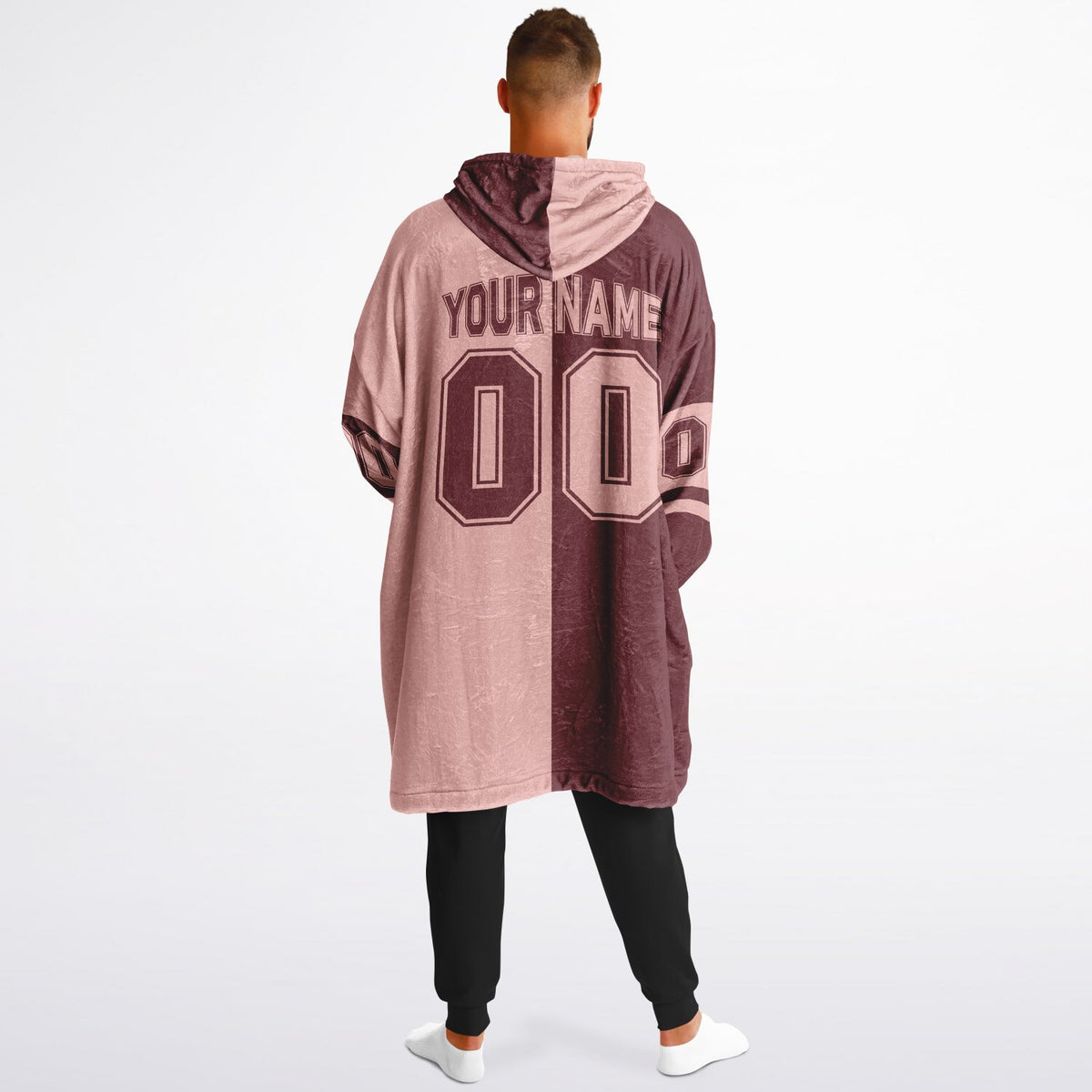 Burgundy & Blush Pink Halftime