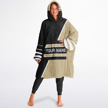 Black/Old Gold/White Everyday Reversible