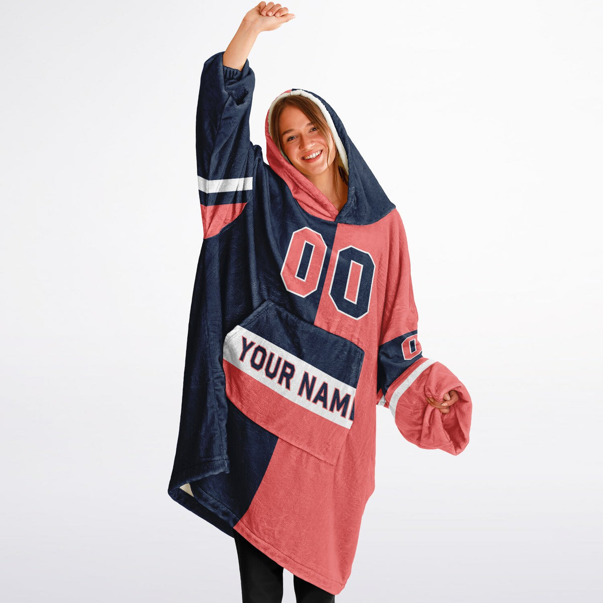 Navy Electric Coral White Halftime