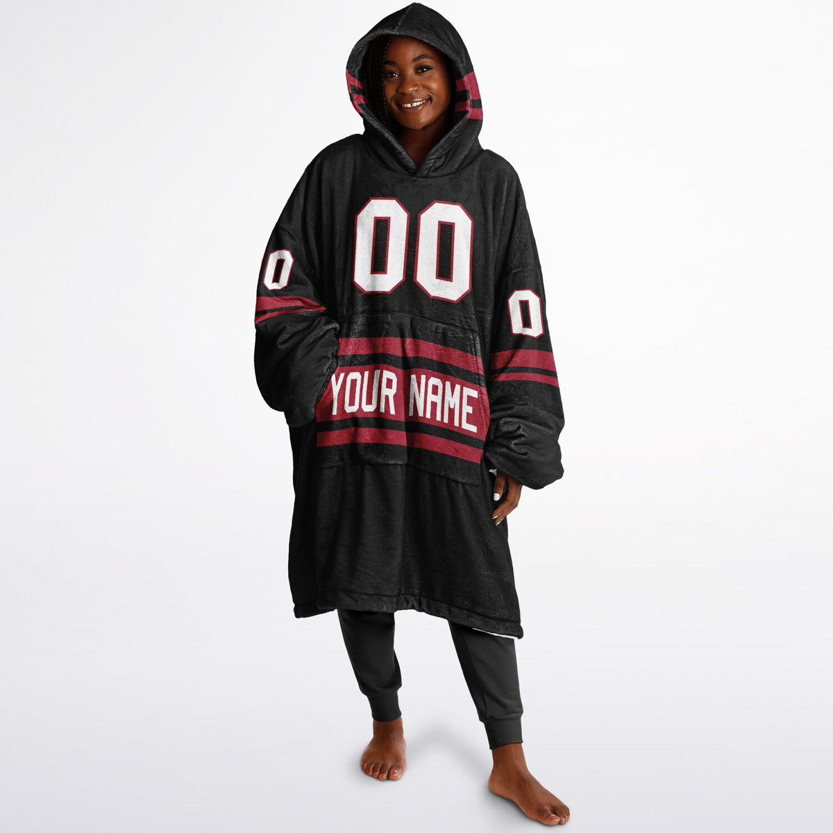 Black/Red Superfan Reversible