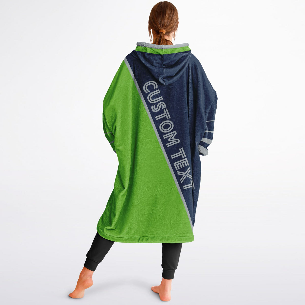 Navy Green Gray Split Decision