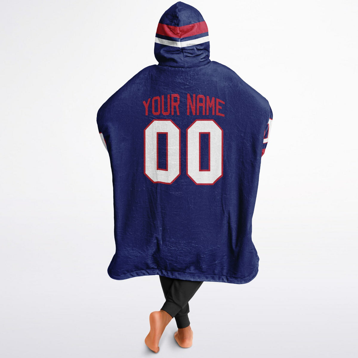 Dark Blue/Red/White Superfan Reversible