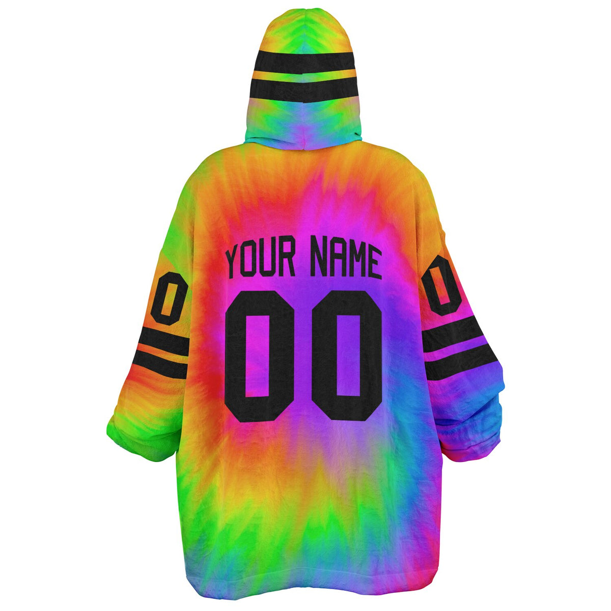 Tie Dye & Black Classic