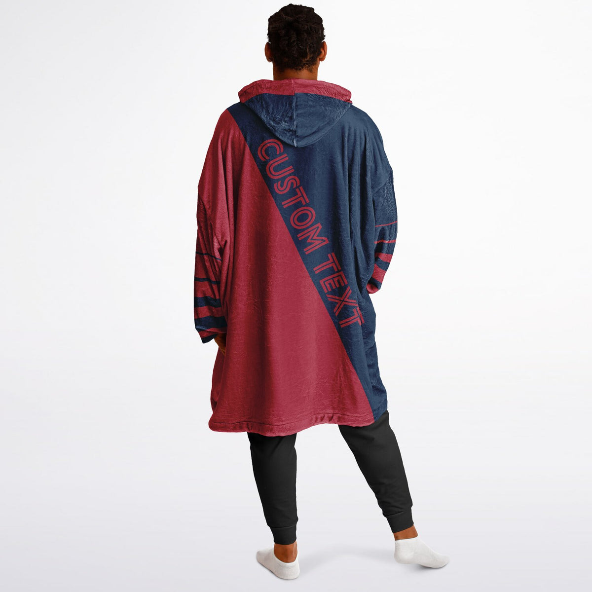 Navy & Red Split Decision