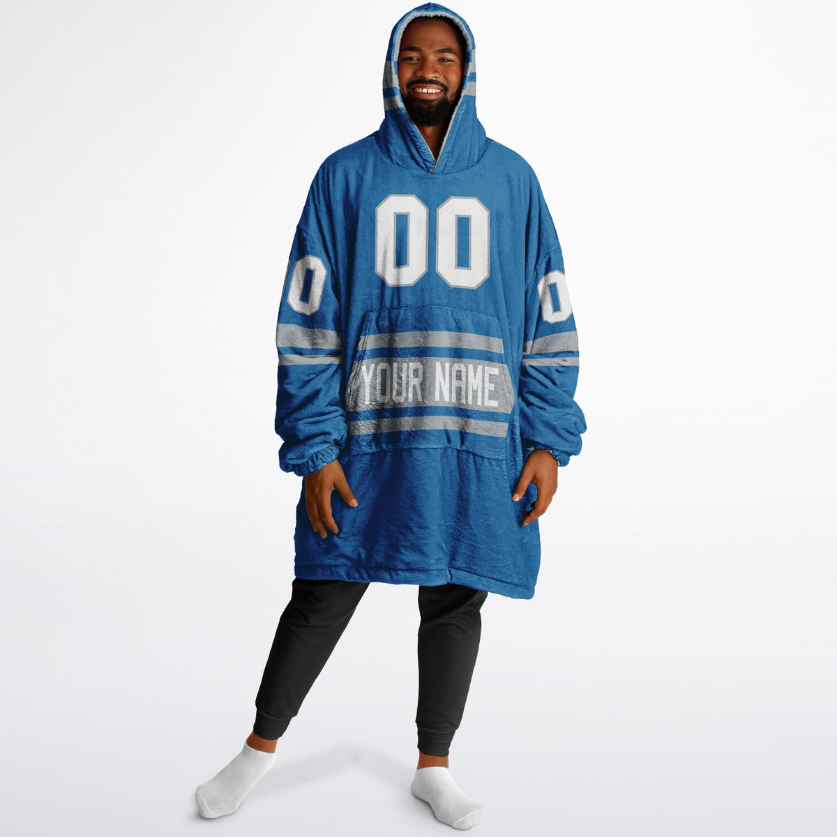 Blue/Silver Superfan Reversible