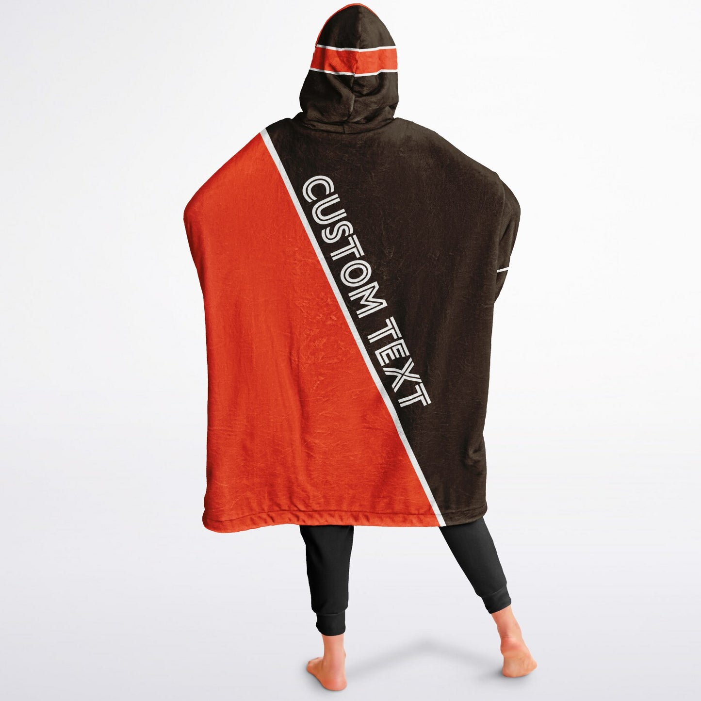 Brown/Orange/White Everyday Reversible