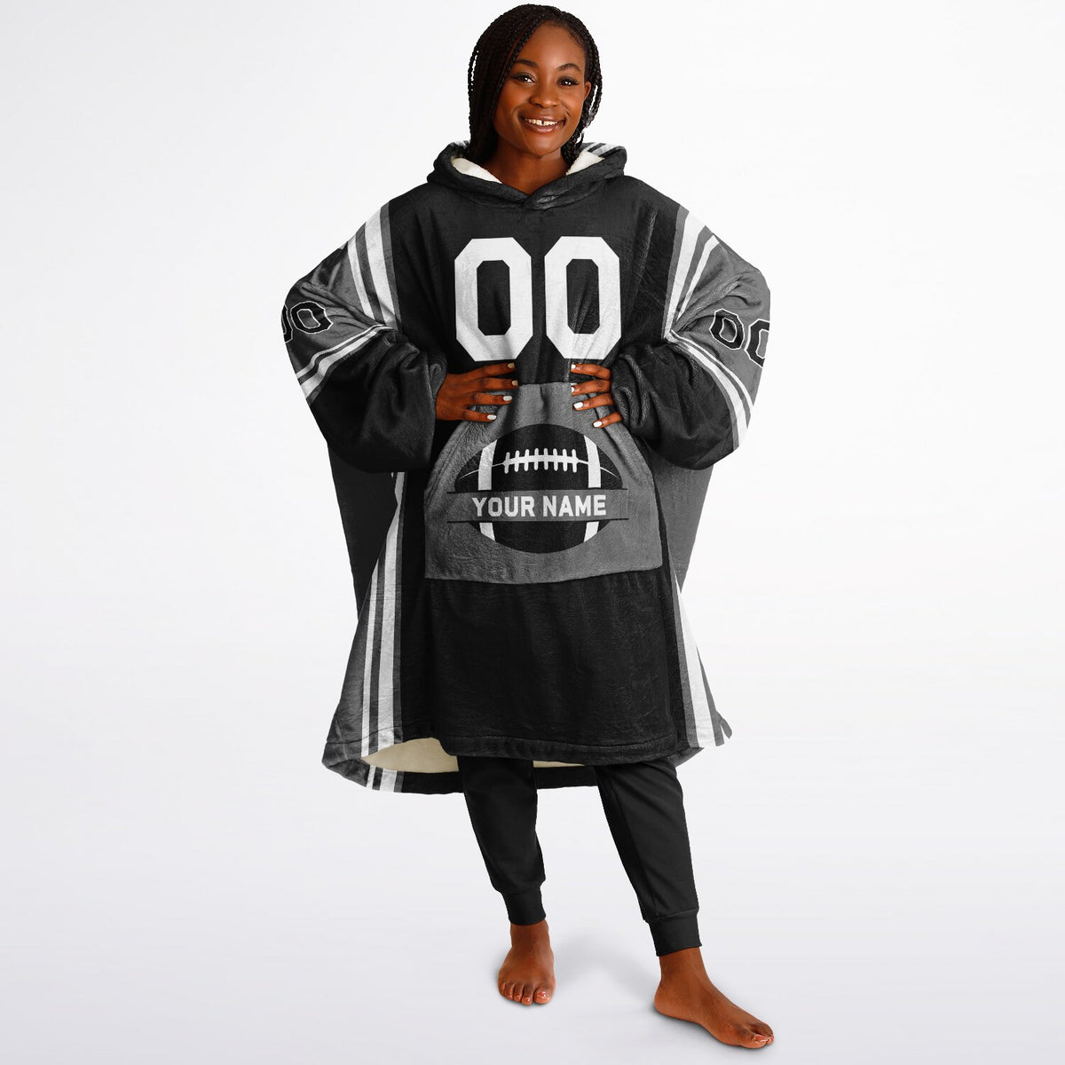 Black Gray White Bold
