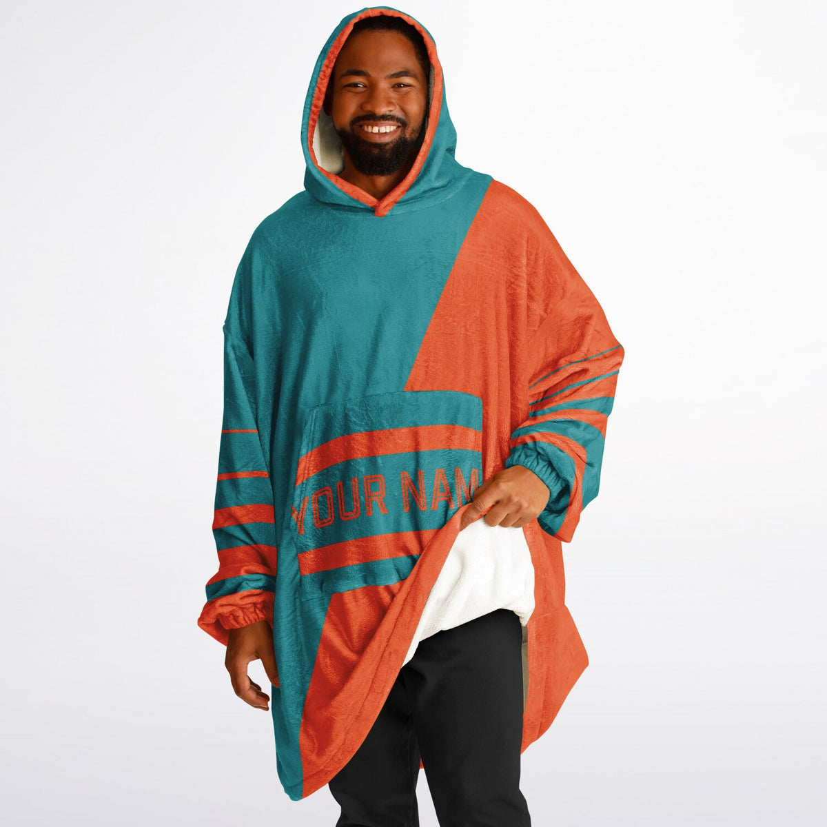 Teal & Orange Split Decision