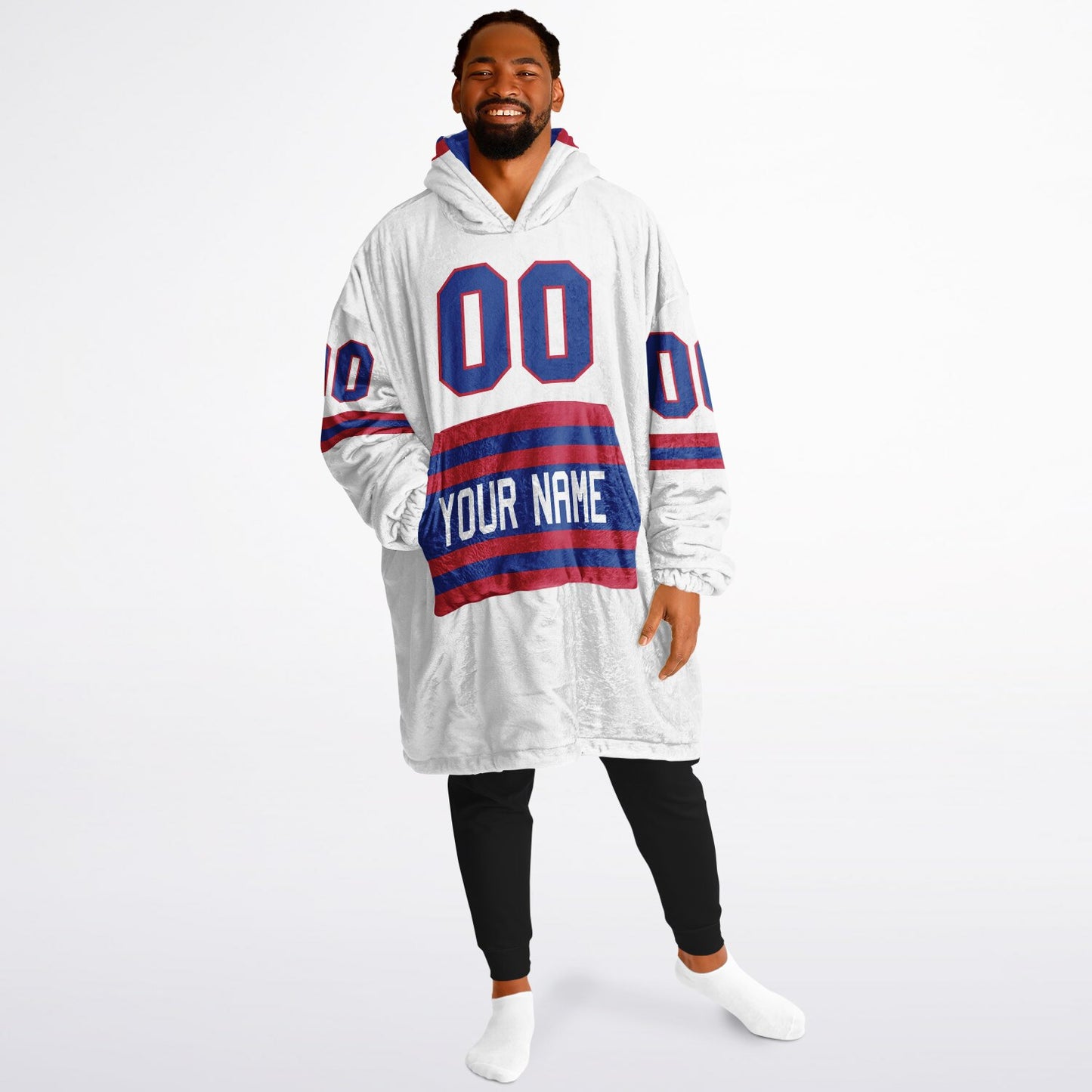 Blue/Red Superfan Reversible