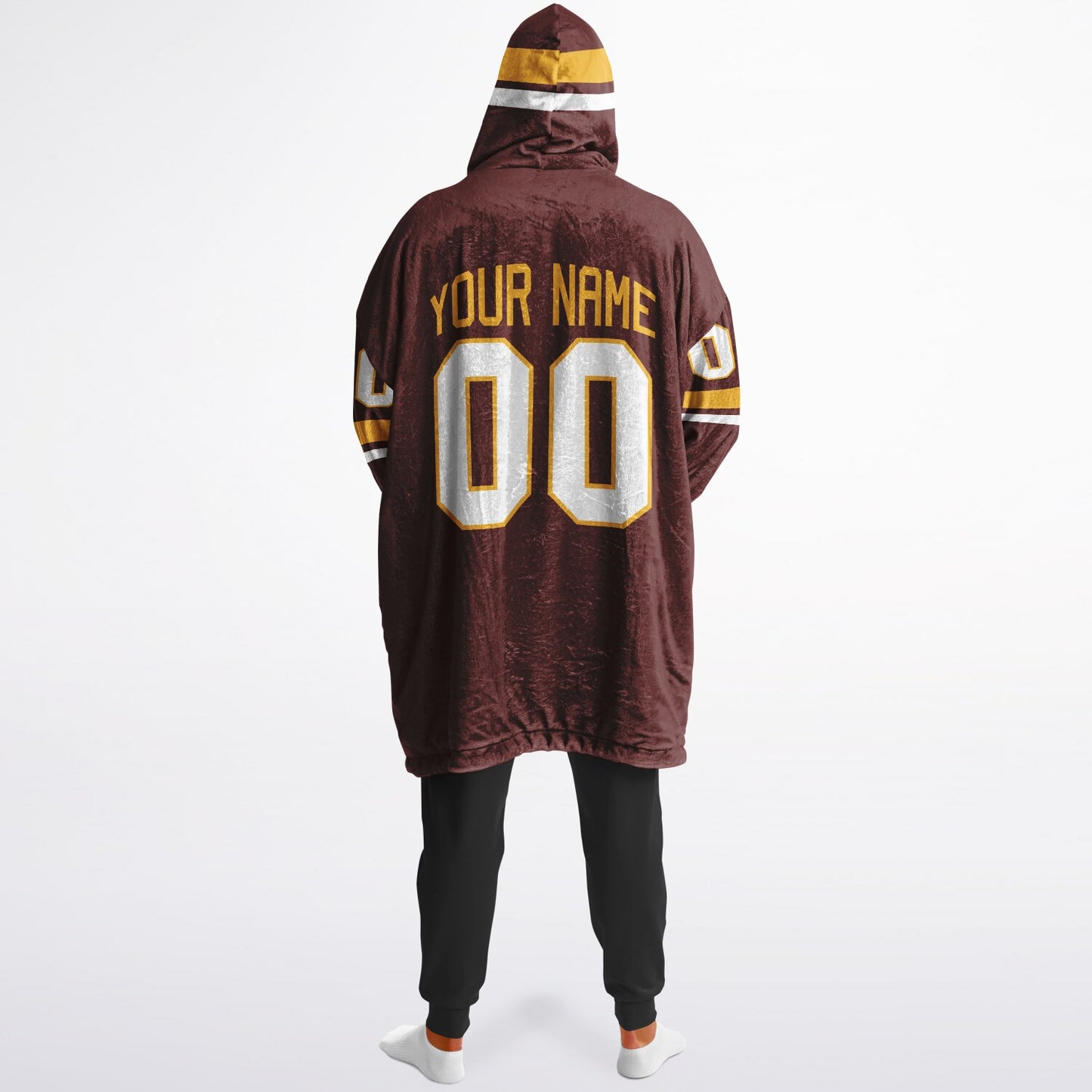 Burgundy/Gold/White Superfan Reversible