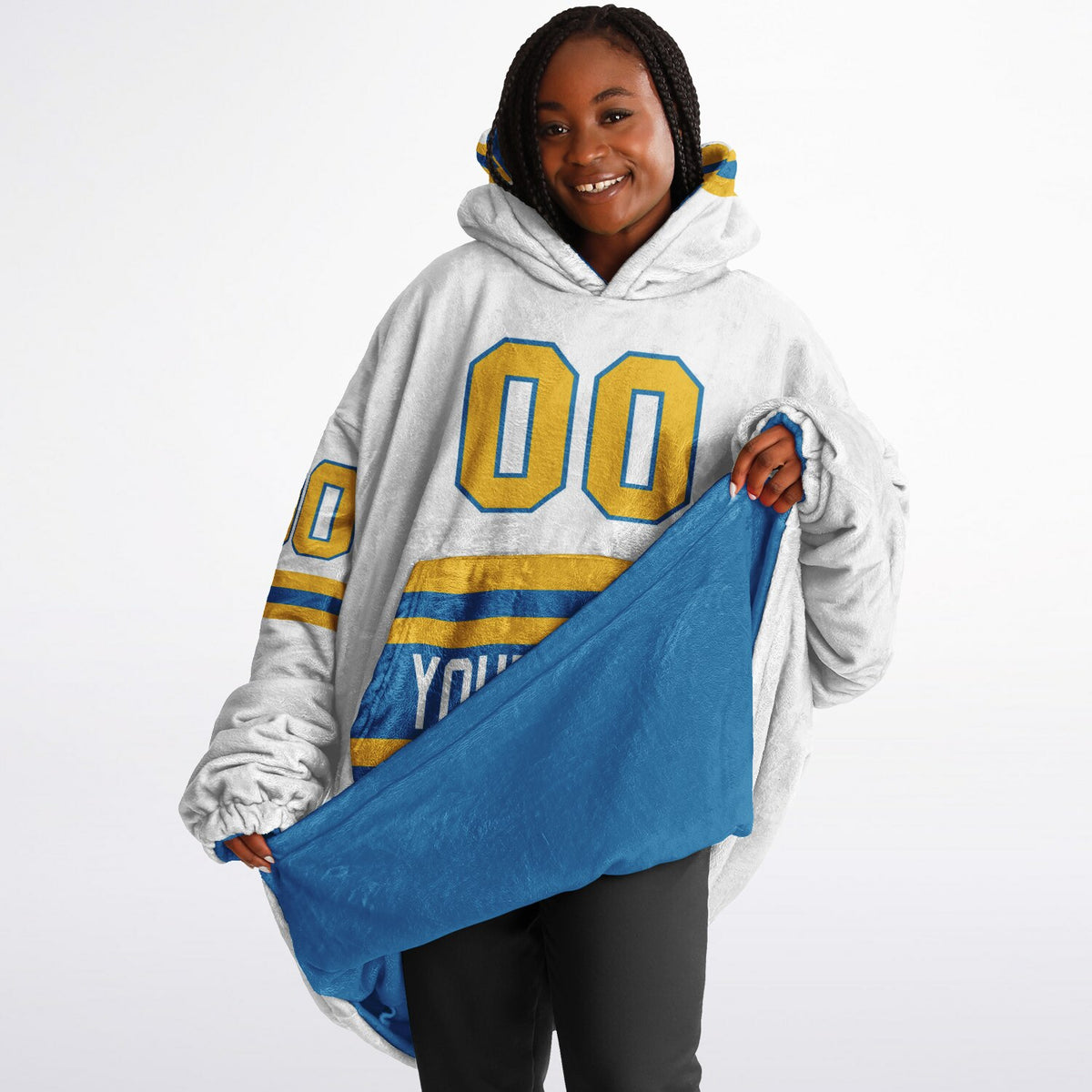 Blue/Gold Superfan Reversible