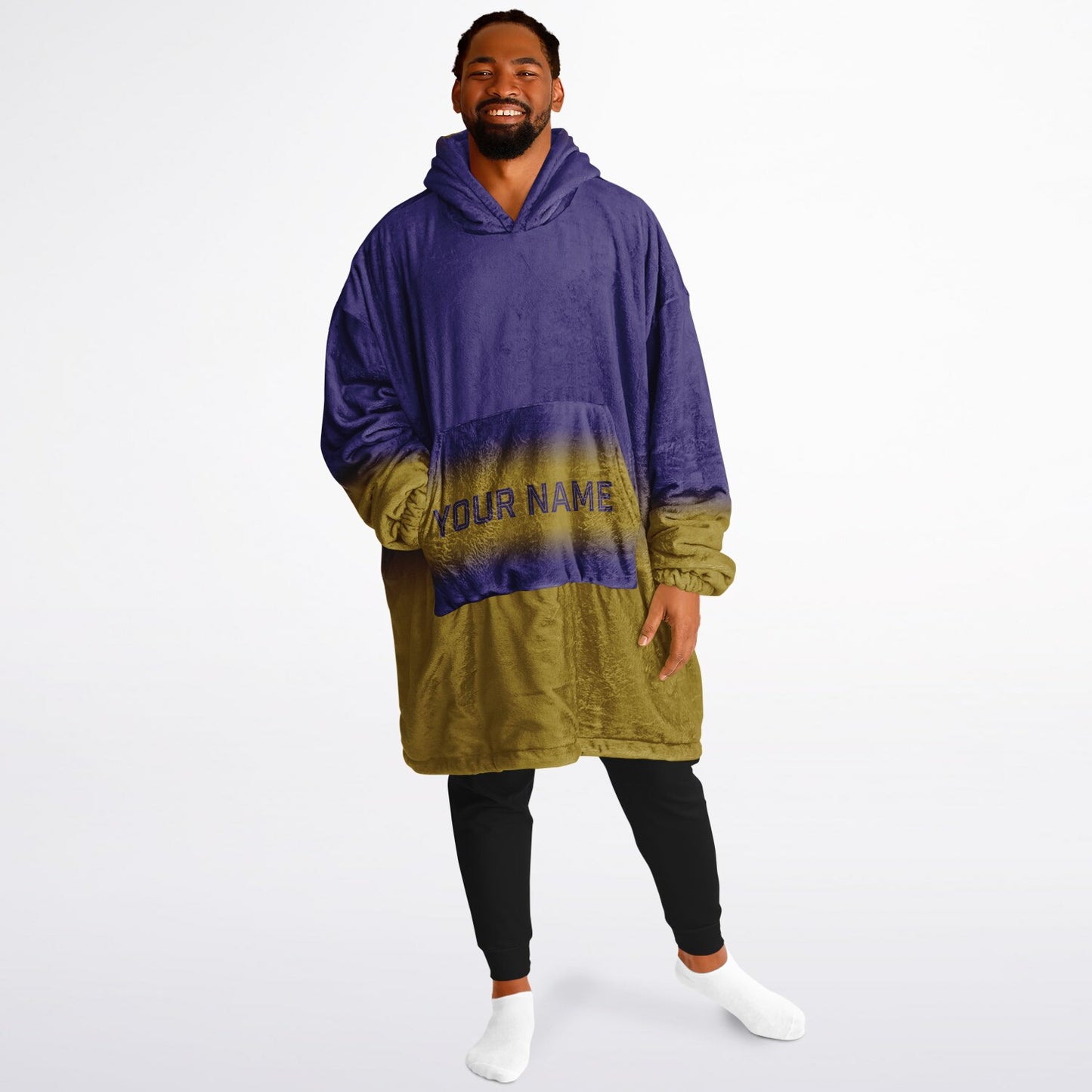 Purple/Metallic Gold Everyday Reversible