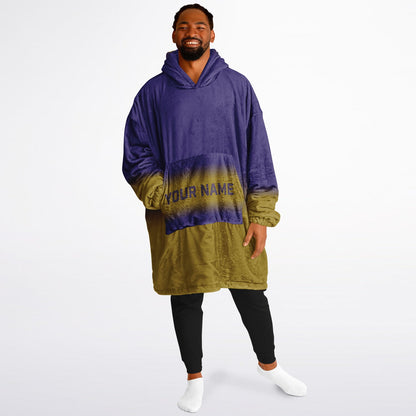 Purple/Metallic Gold Everyday Reversible