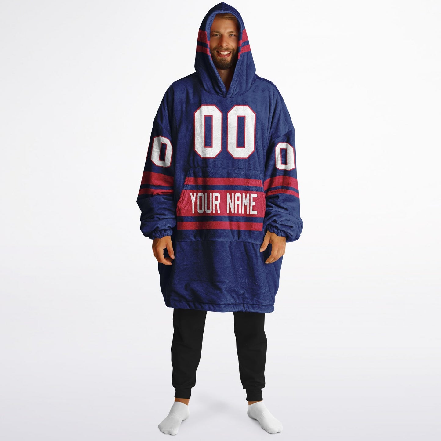 Dark Blue/Red Superfan Reversible