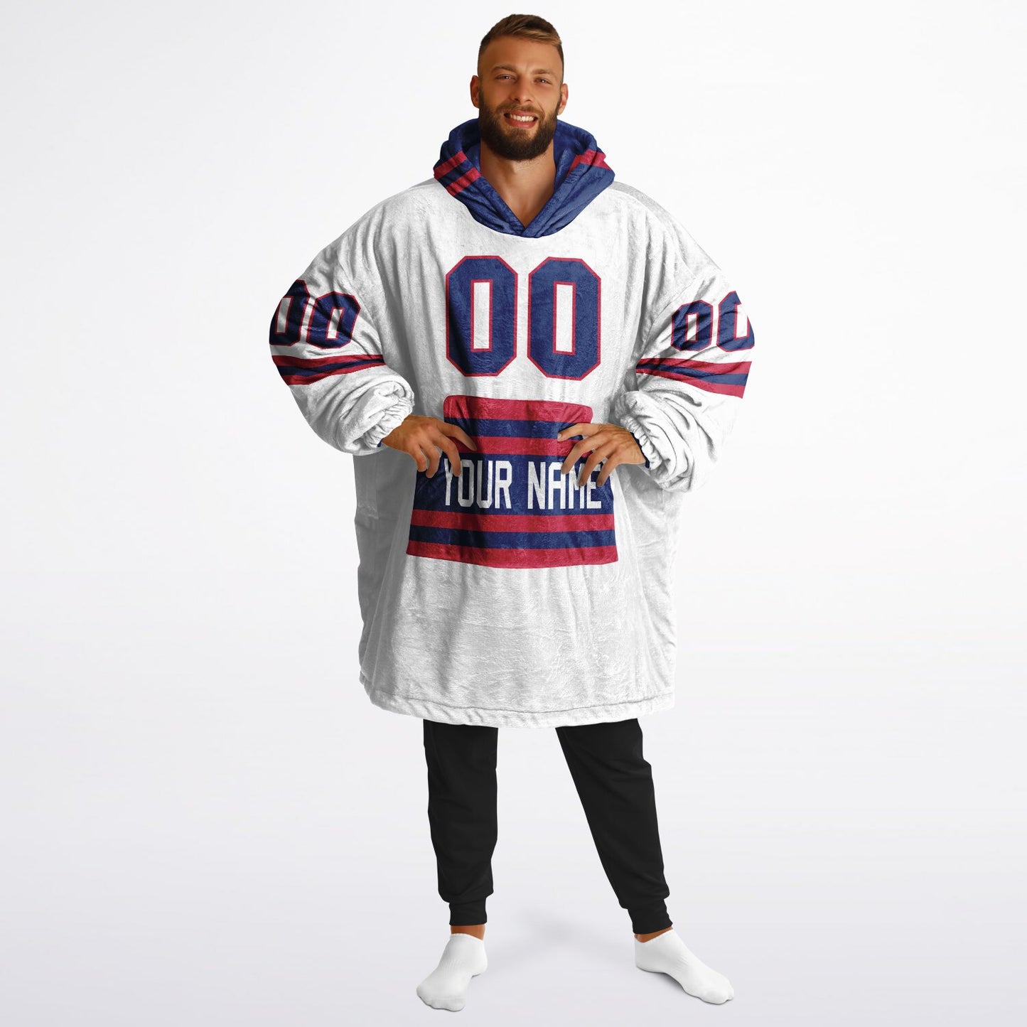 Dark Blue/Red Superfan Reversible