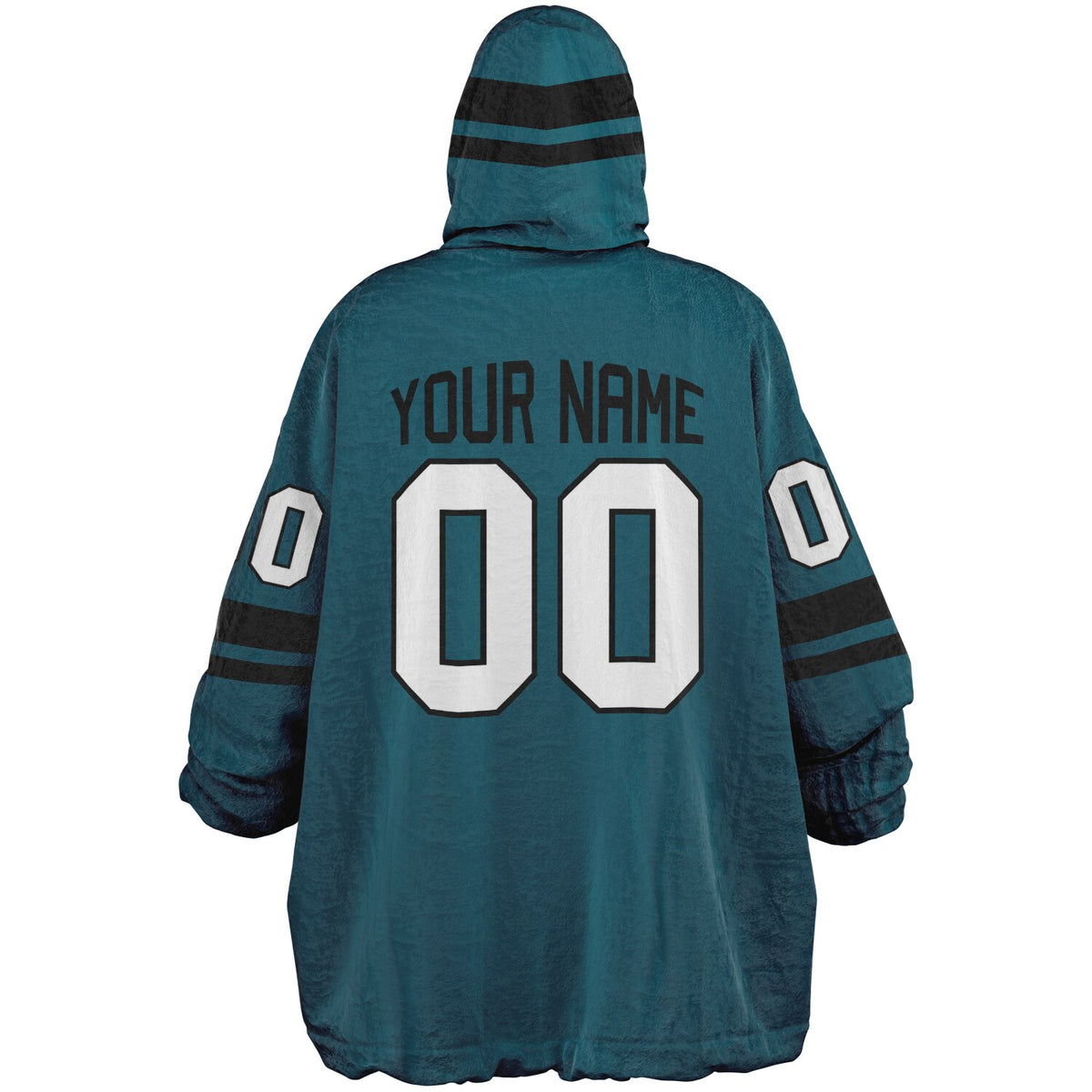 Teal/Black Superfan Reversible