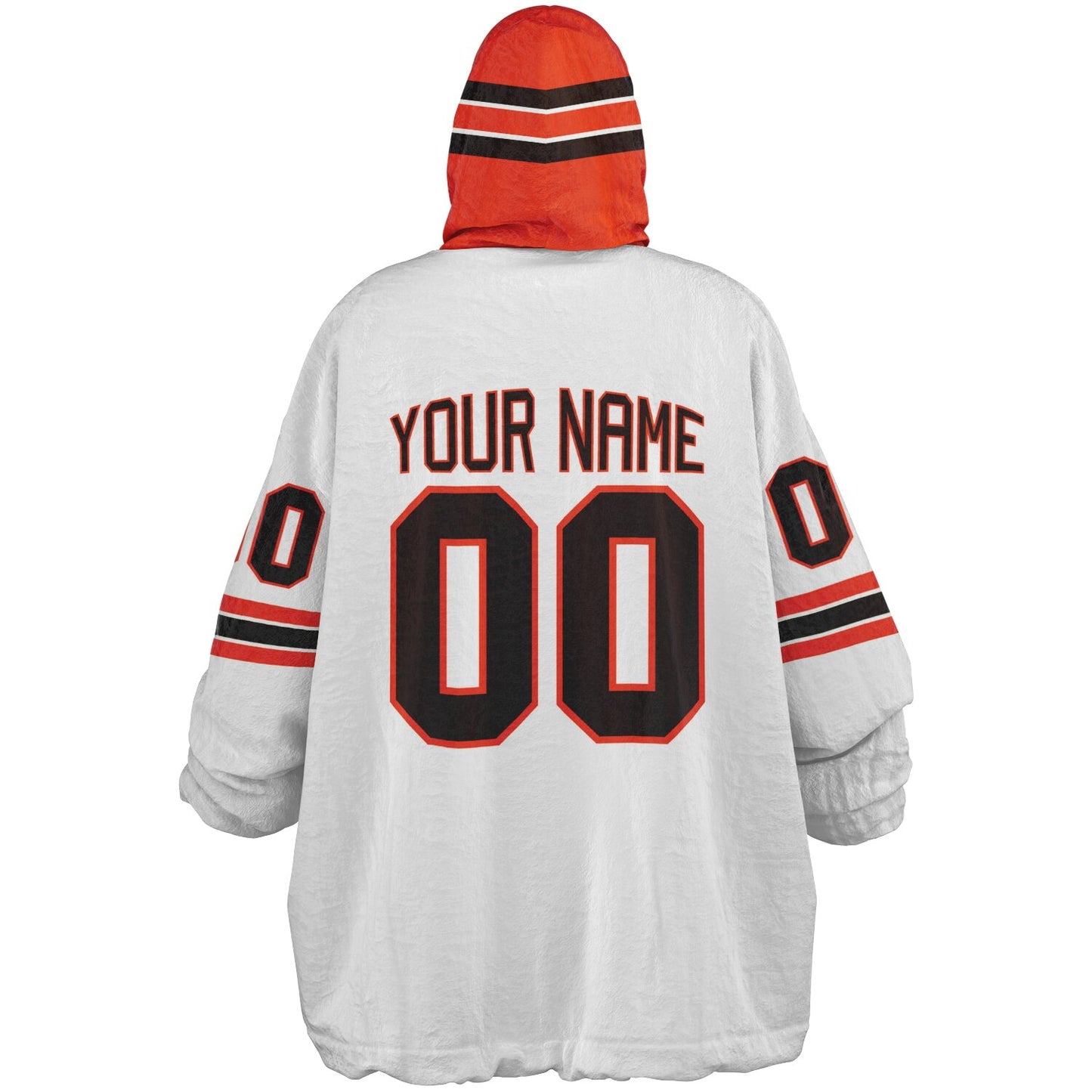 Brown/Orange/White Superfan Reversible