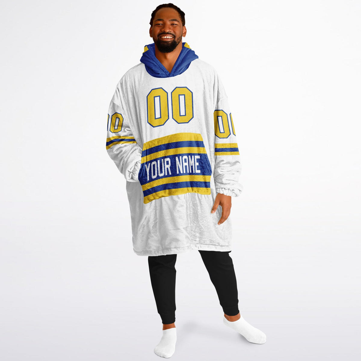 Blue/Yellow Superfan Reversible
