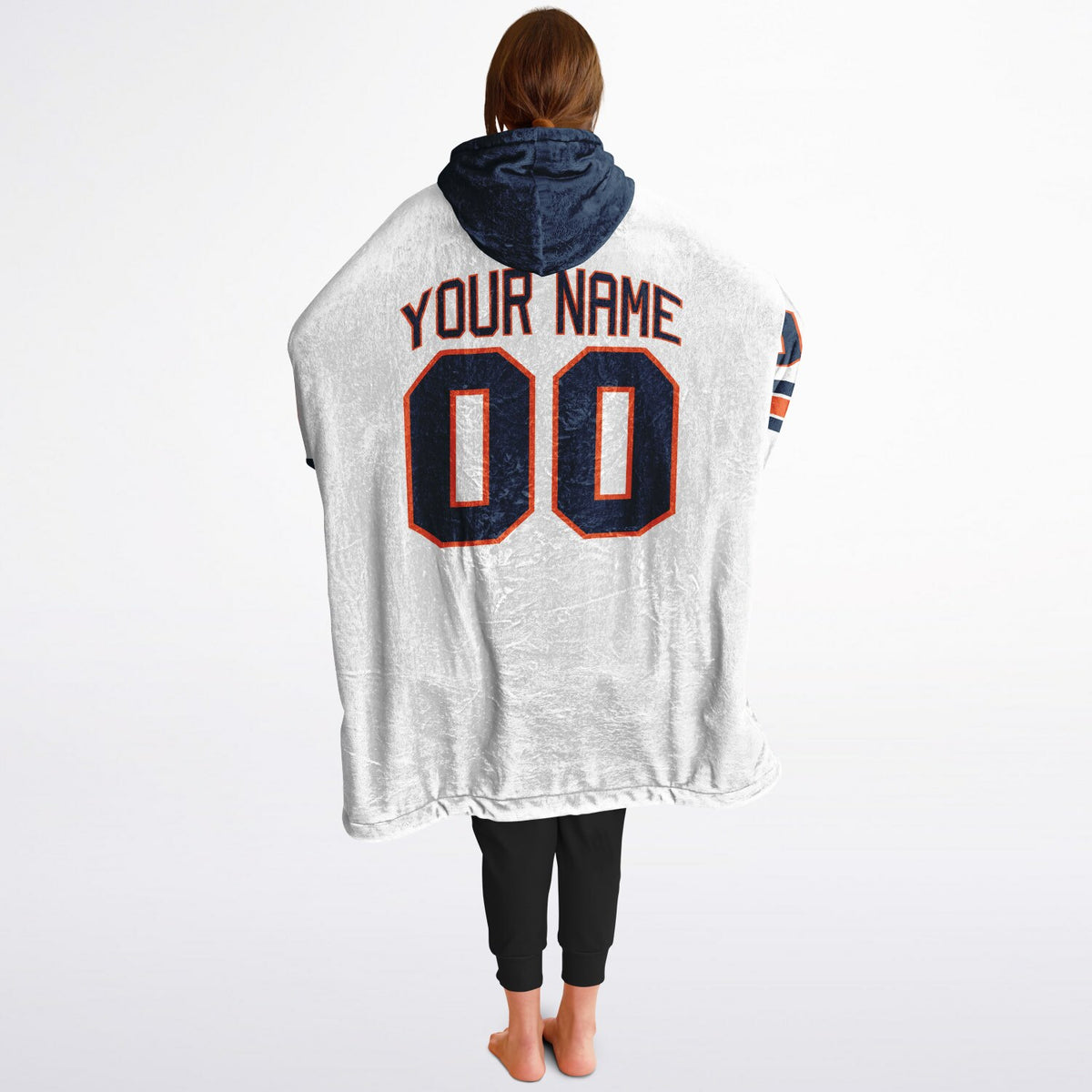 Orange/Navy/White Superfan Reversible