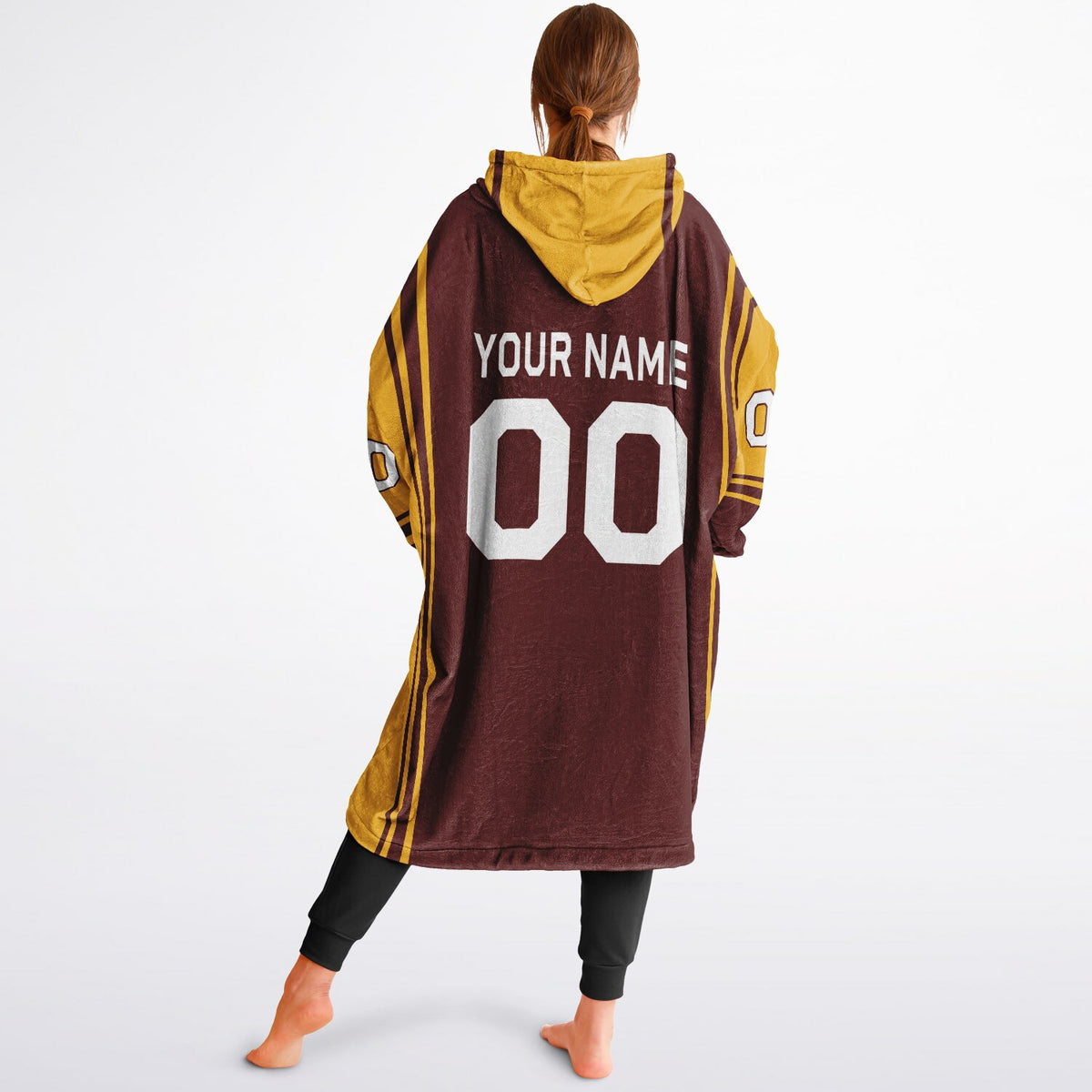 Burgundy/Gold Bold