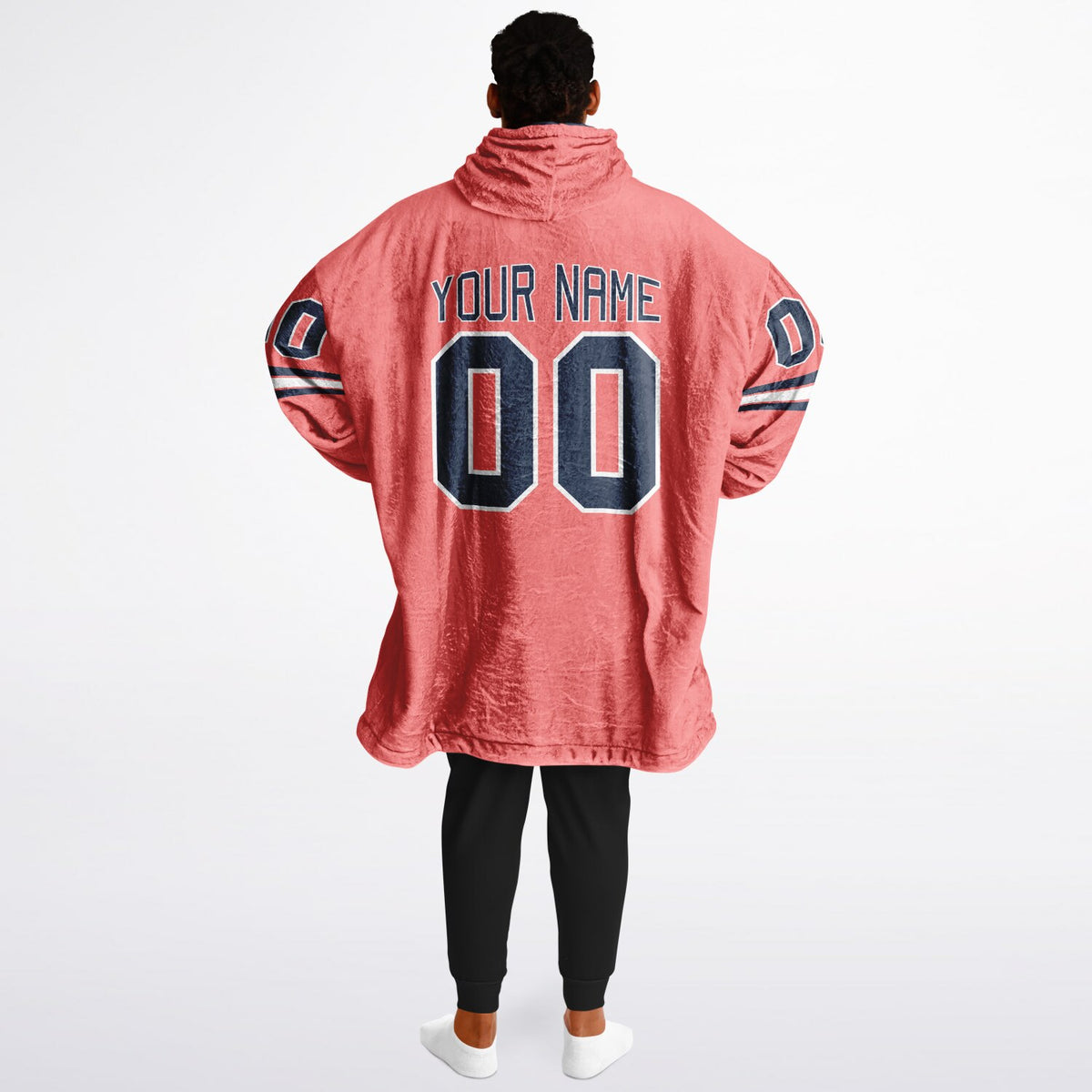 Navy Electric Coral White Superfan Reversible