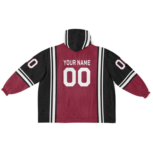 Crimson/Black/White Bold