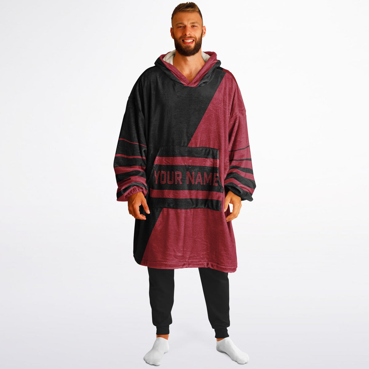 Black & Red Split Decision