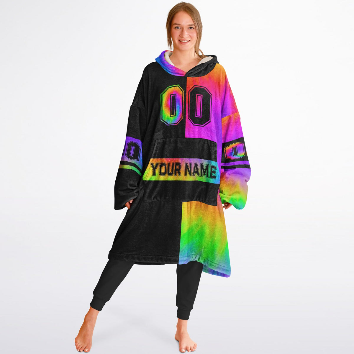 Tie Dye & Black Halftime