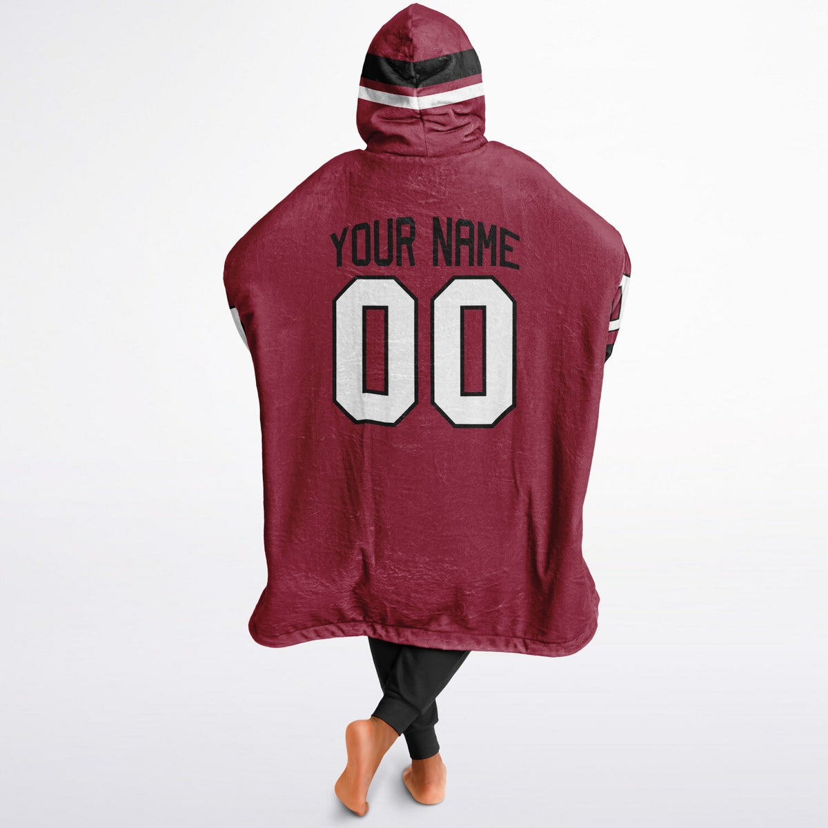 Crimson/Black/White Superfan Reversible