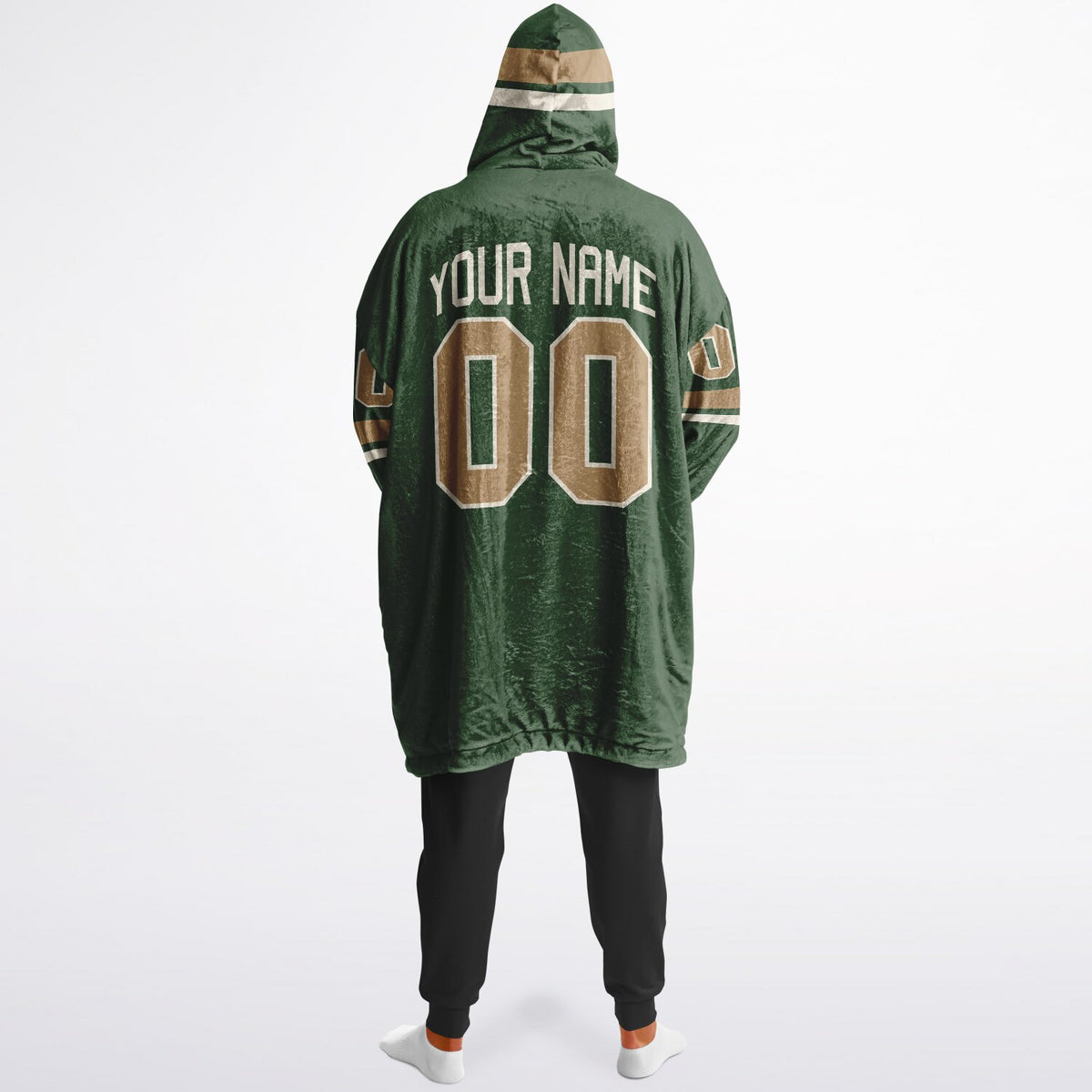 Forest Green Cream Camel Superfan Reversible