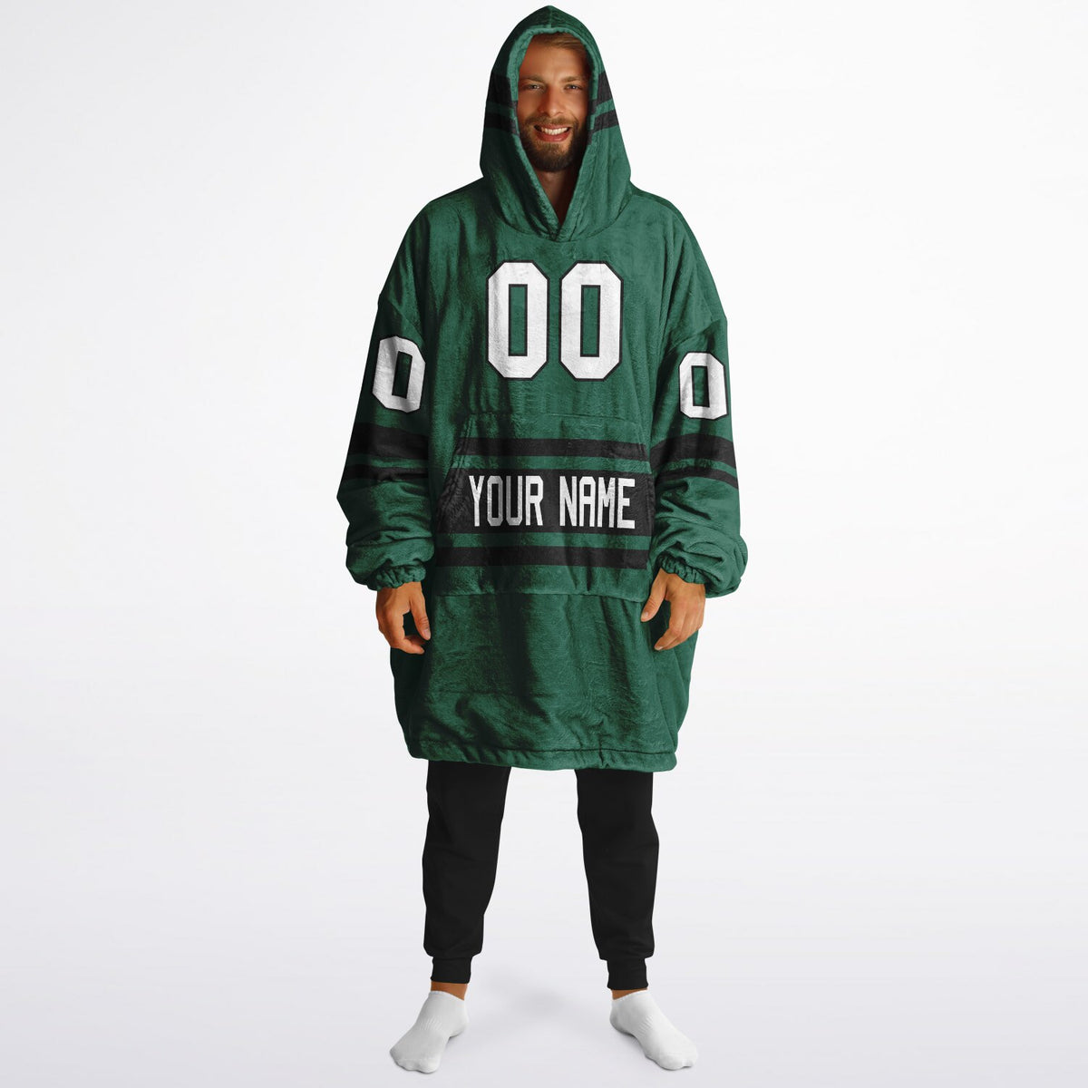Green/Black Superfan Reversible