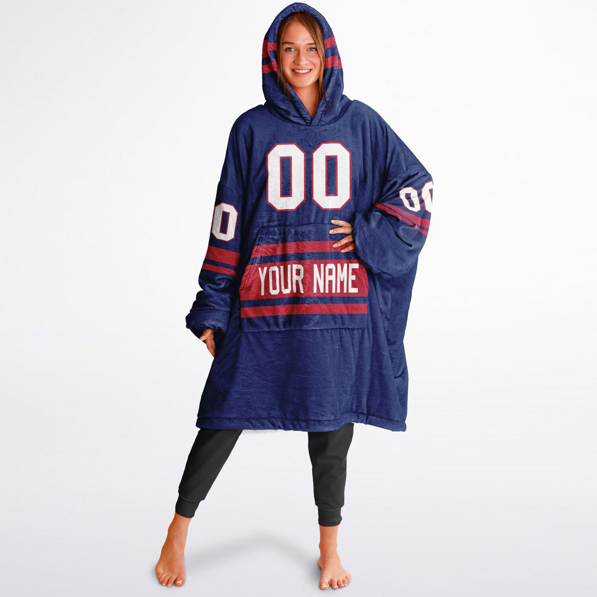 Dark Blue/Red Superfan Reversible