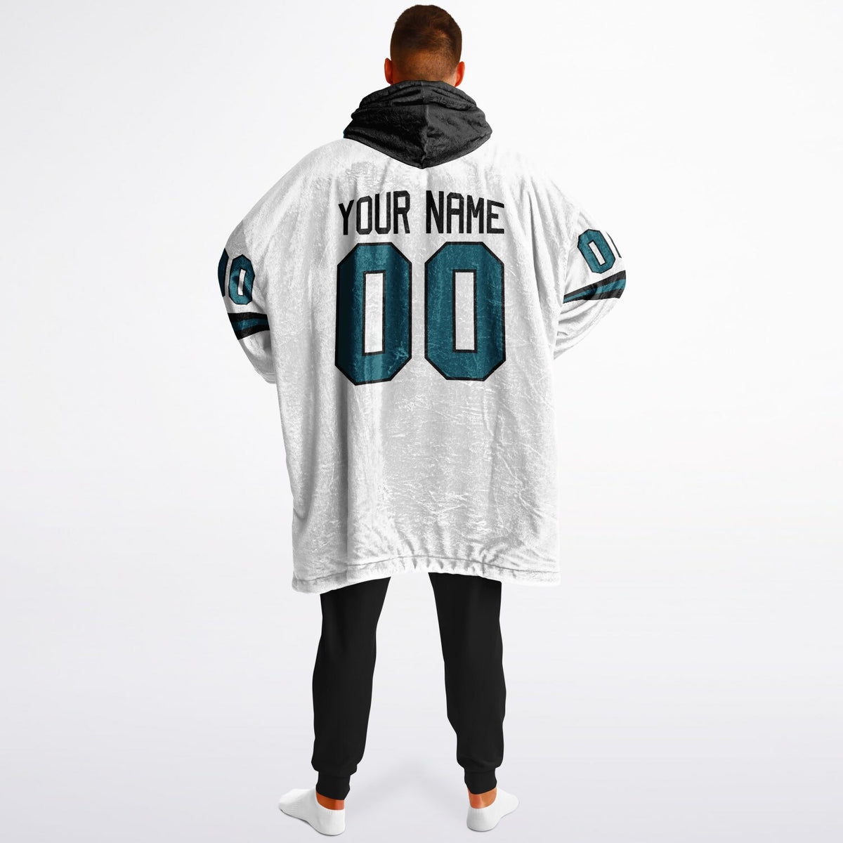 Teal/Black Superfan Reversible