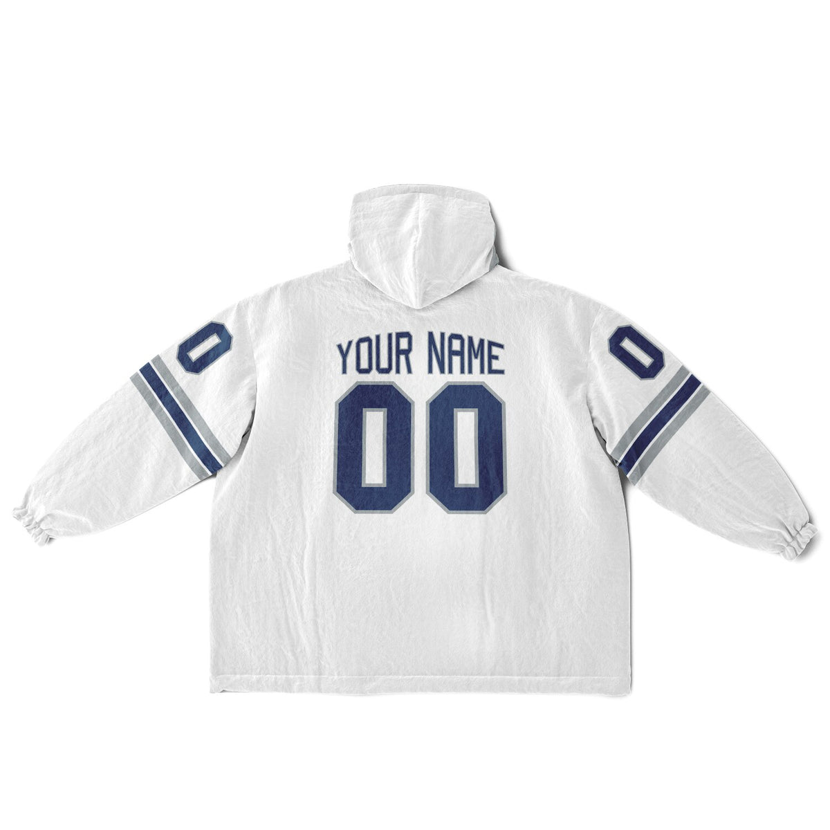 Blue/White/Gray Superfan Reversible