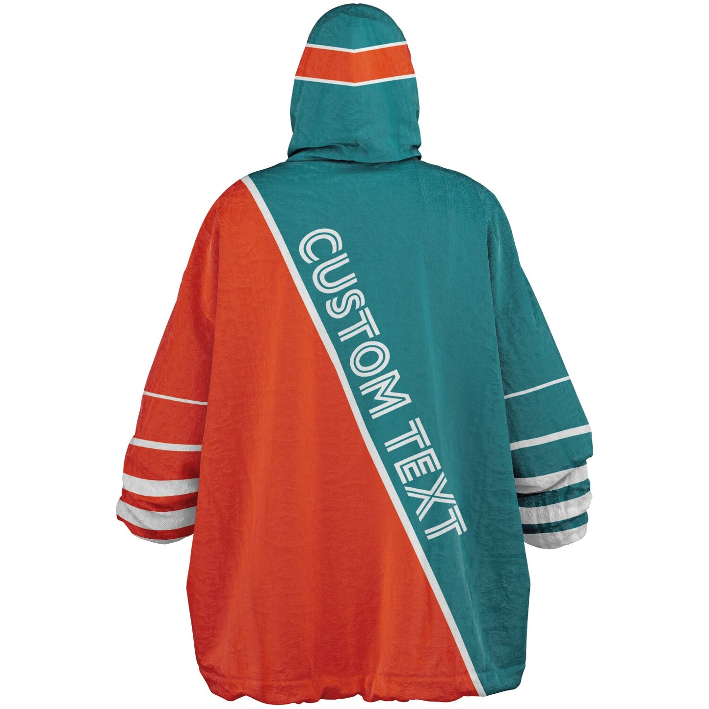 Aqua/Orange/White Everyday Reversible