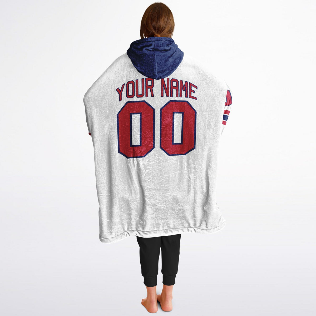 Dark Blue/Red/White Superfan Reversible