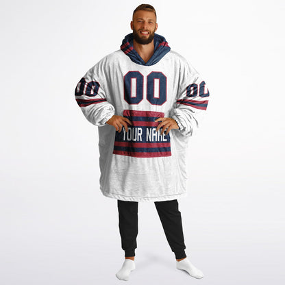 Nautical Blue/Red Superfan Reversible