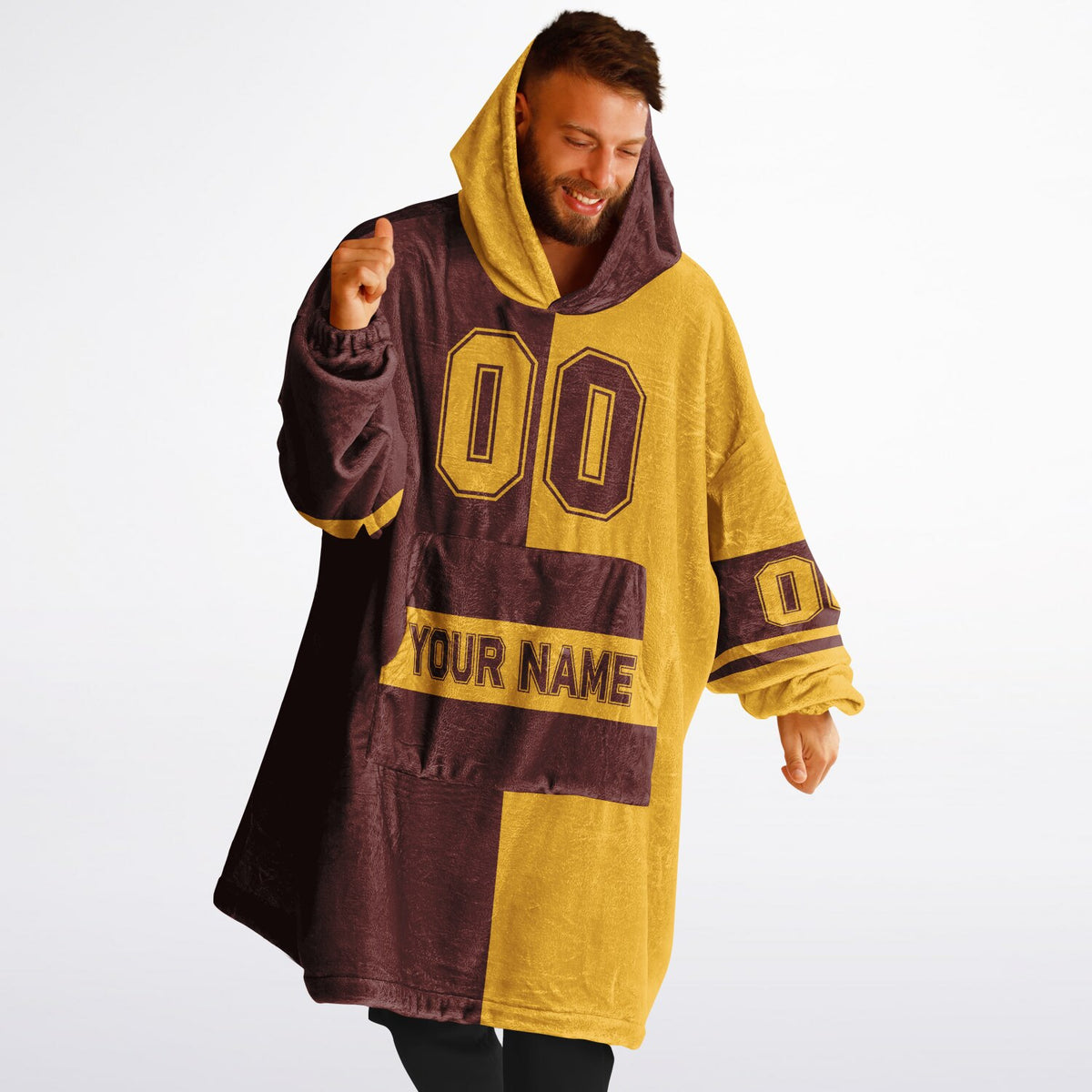 Burgundy/Gold Halftime