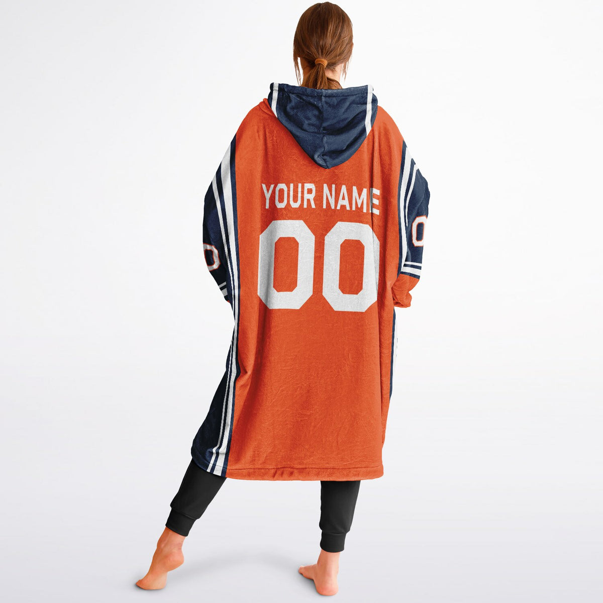 Orange/Navy/White Bold