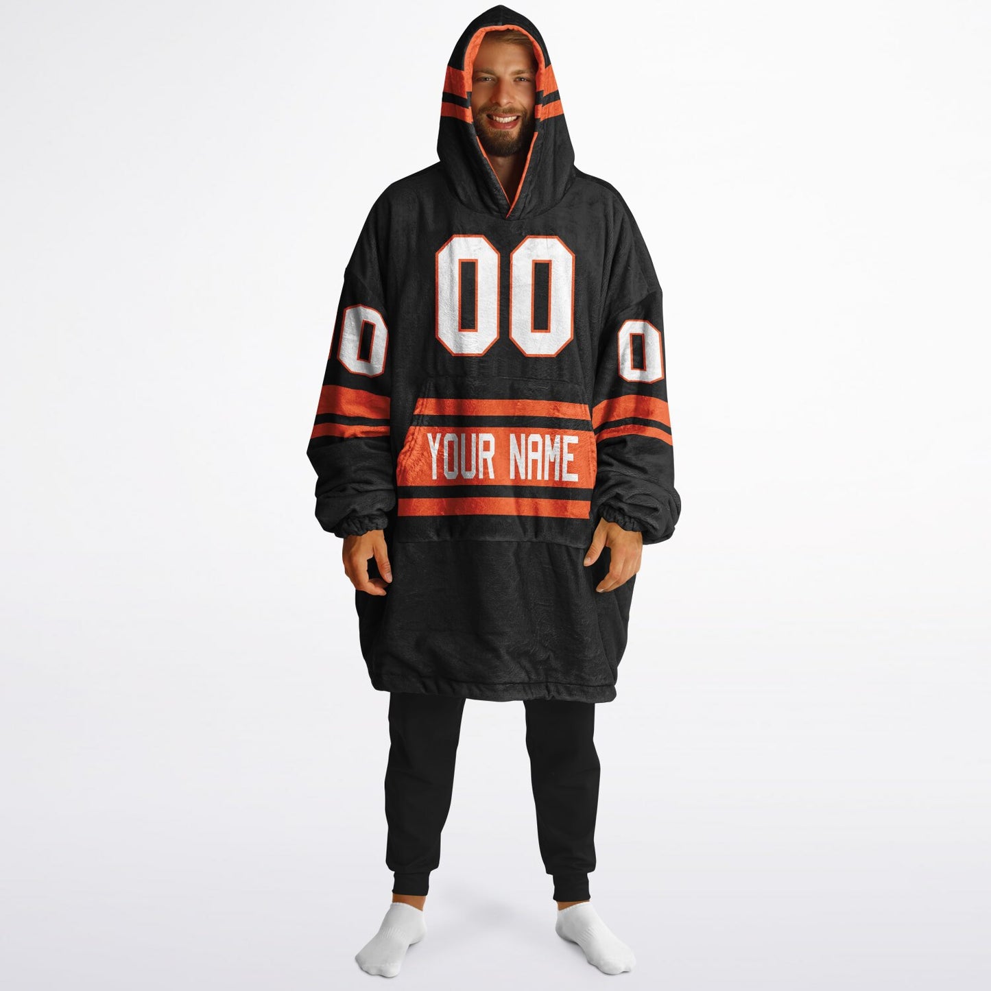 Black/Orange Superfan Reversible