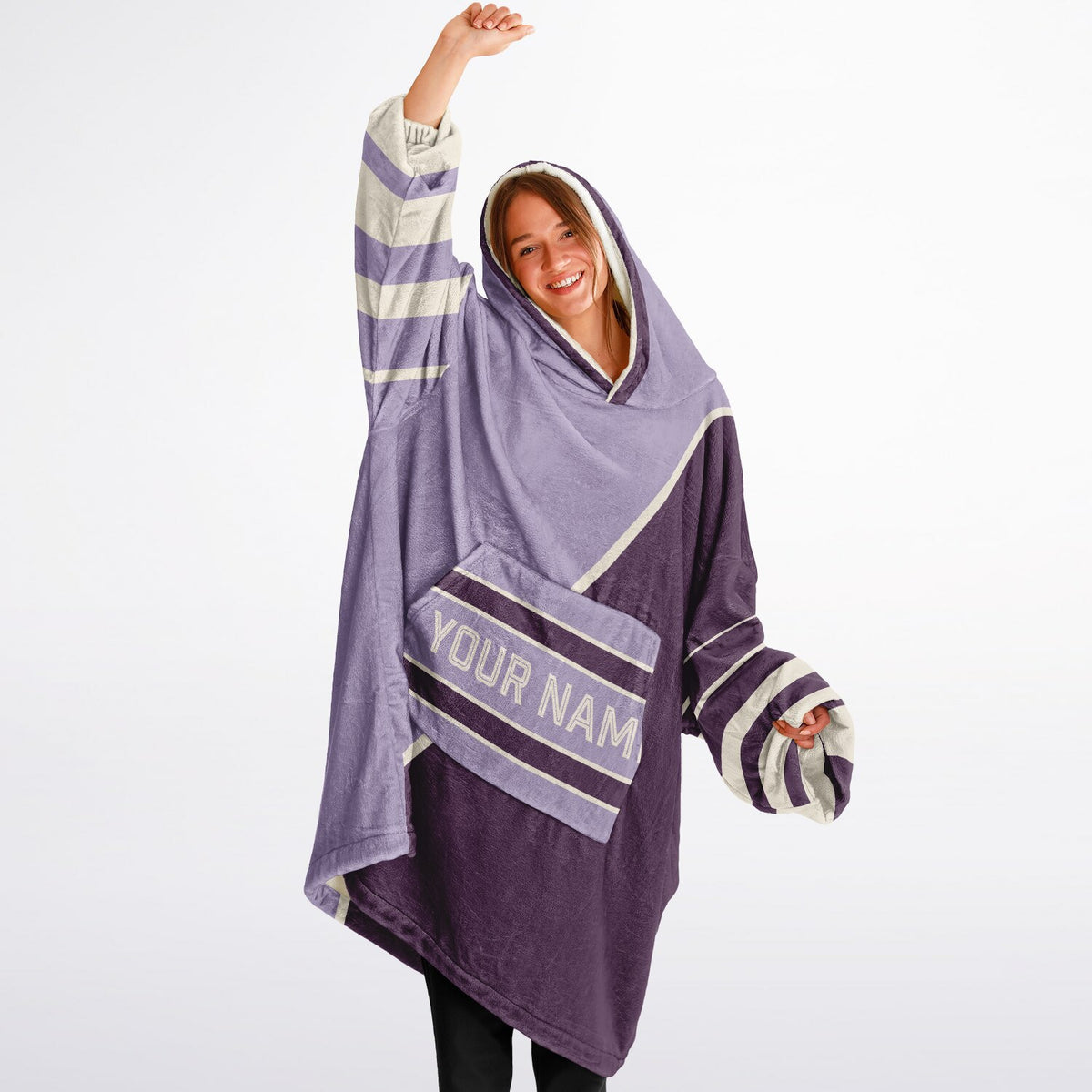 Lavender Cream Plum Split Decision