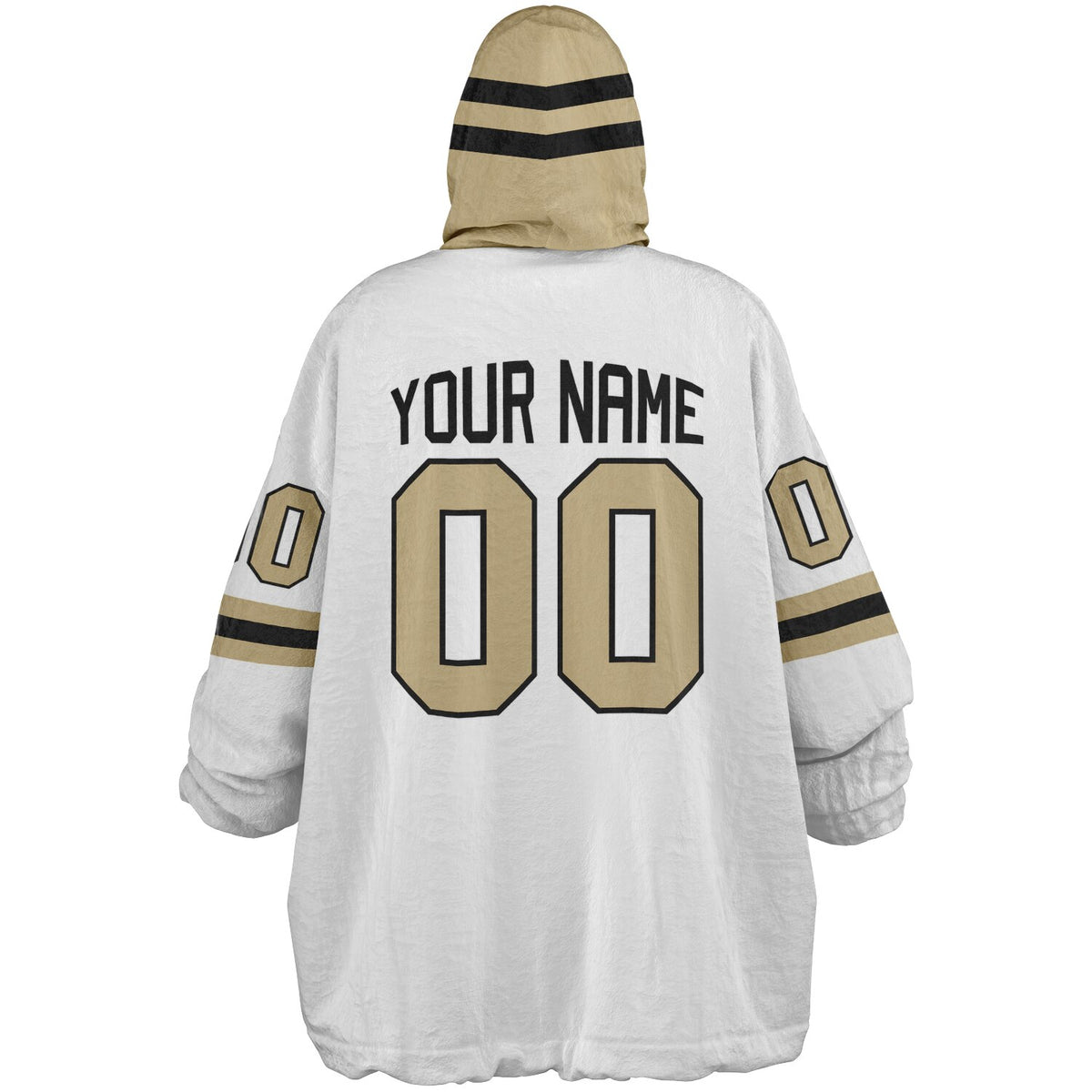 Black & Light Gold Superfan Reversible