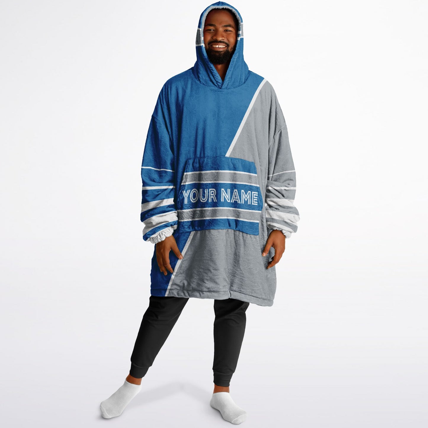 Blue/Silver/White Everyday Reversible