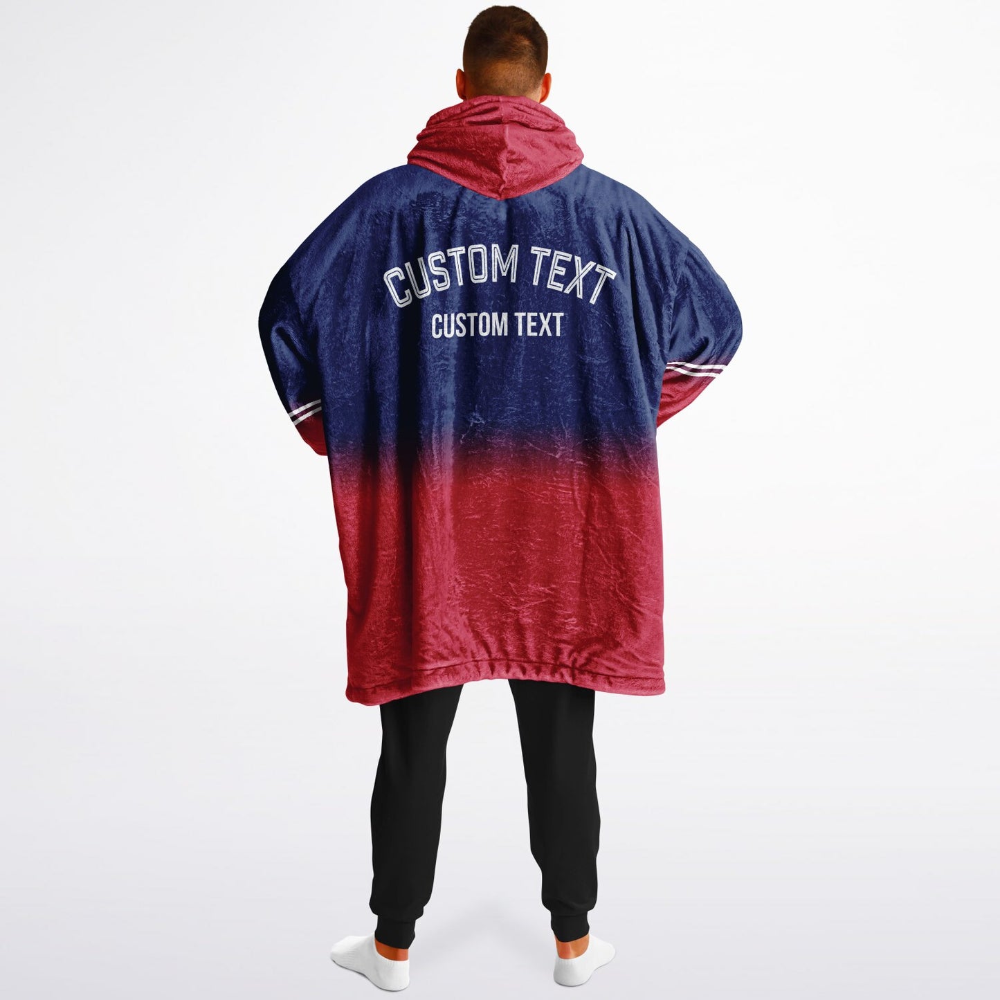 Dark Blue/Red/White Everyday Reversible