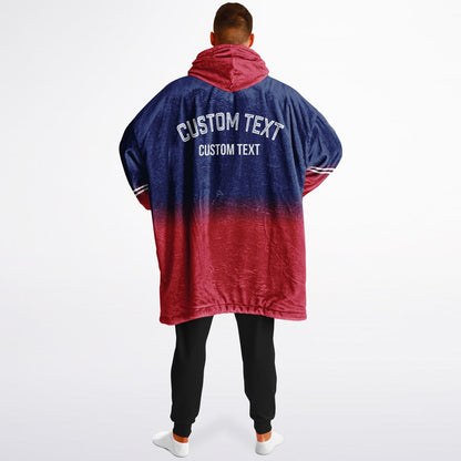 Dark Blue/Red/White Everyday Reversible