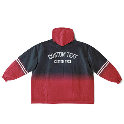 Deep Steel Blue/Red/White Everyday Reversible